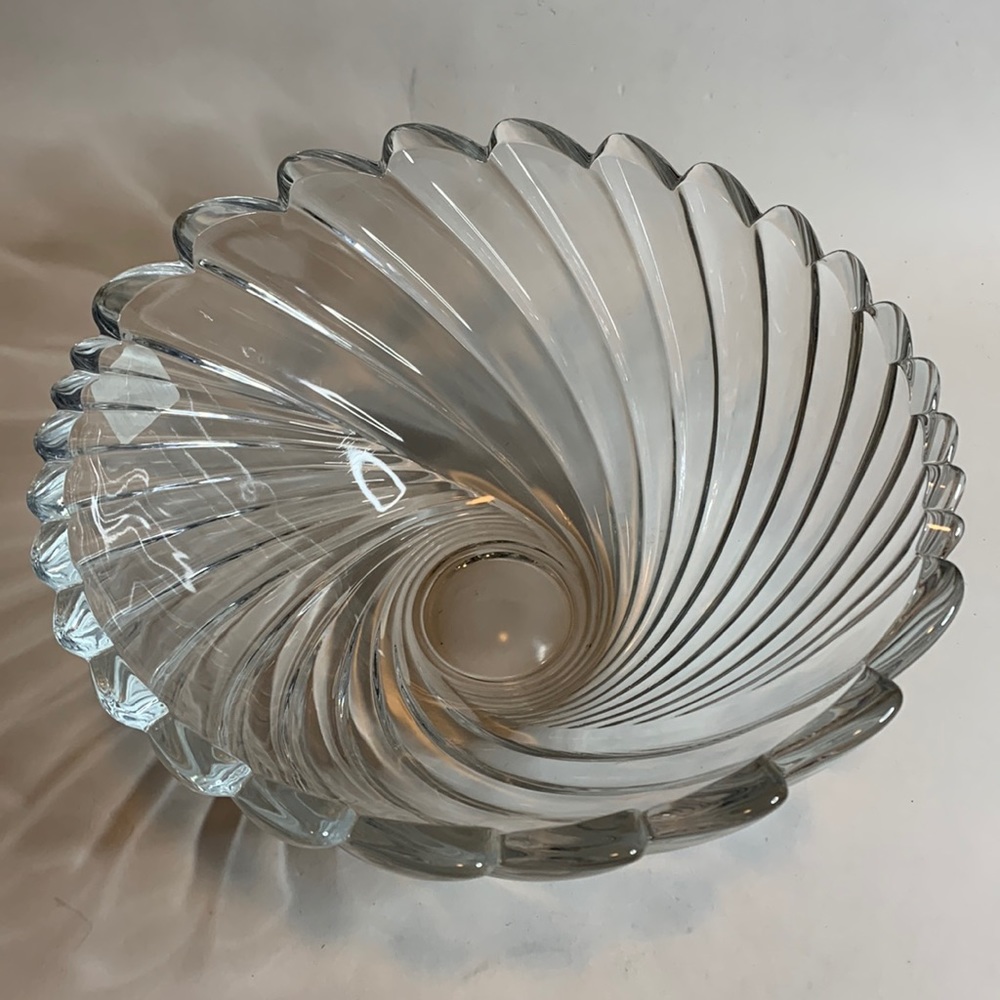 Radiance by Mikasa Crystal Glass 10” Hostess Bowl